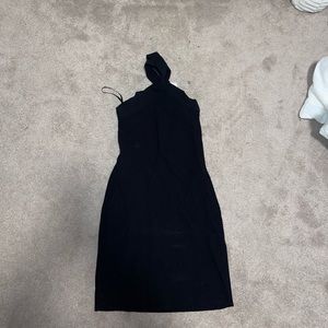 Aritzia black sculpt knit cross dress